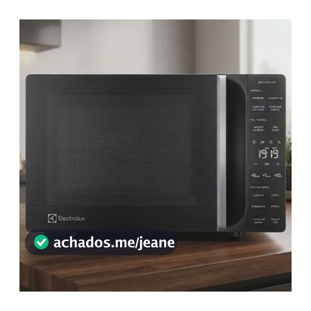 Electrolux micro-ondas Me23p Efficient Preto 23l