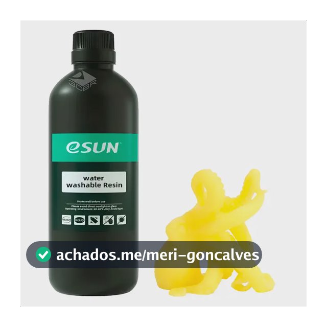 Esun Resina 3d Lavável Em Água 500g