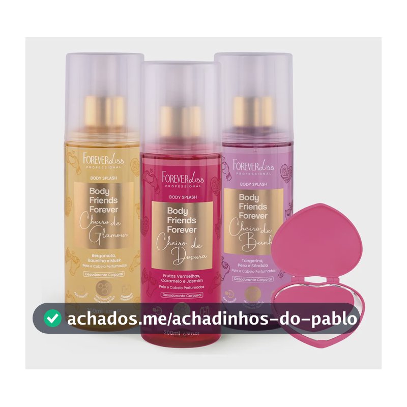Kit Body Splashs Bff Forever Liss