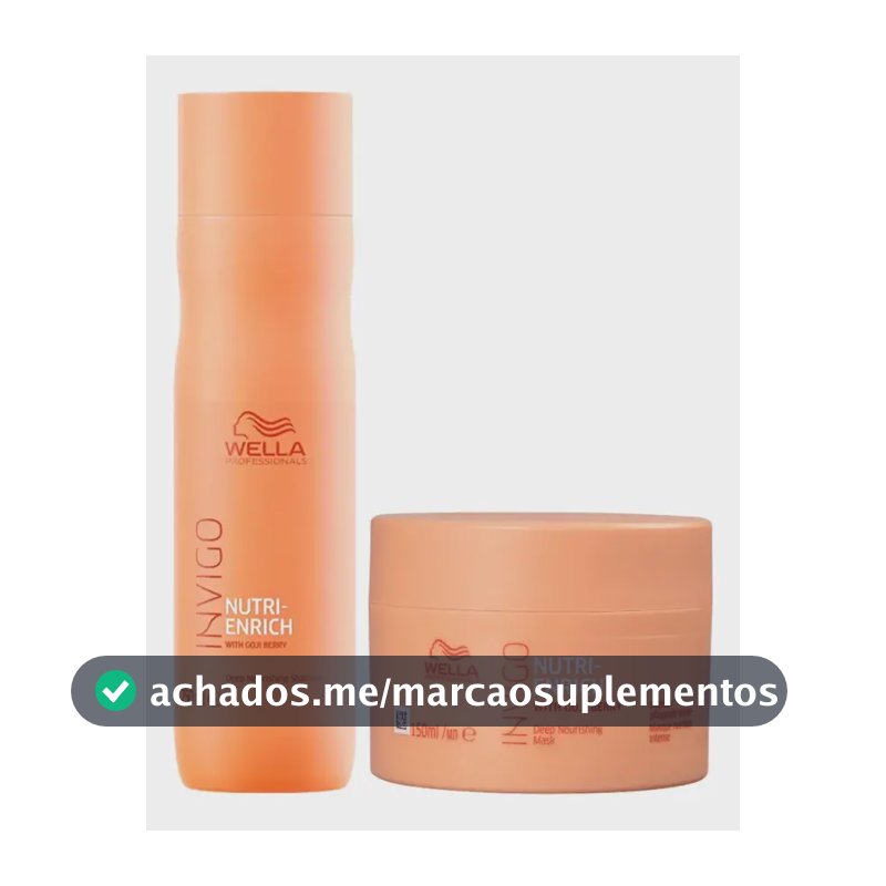 Wella Invigo Nutri-enrich Kit Shampoo 250ml + Máscara 150ml