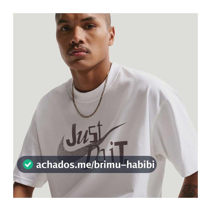 Camiseta Nike Sportswear Jdi Unissex Branco M