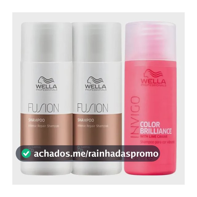 Kit Wella Professionals Fusion Color Wash (3 Produtos) Única