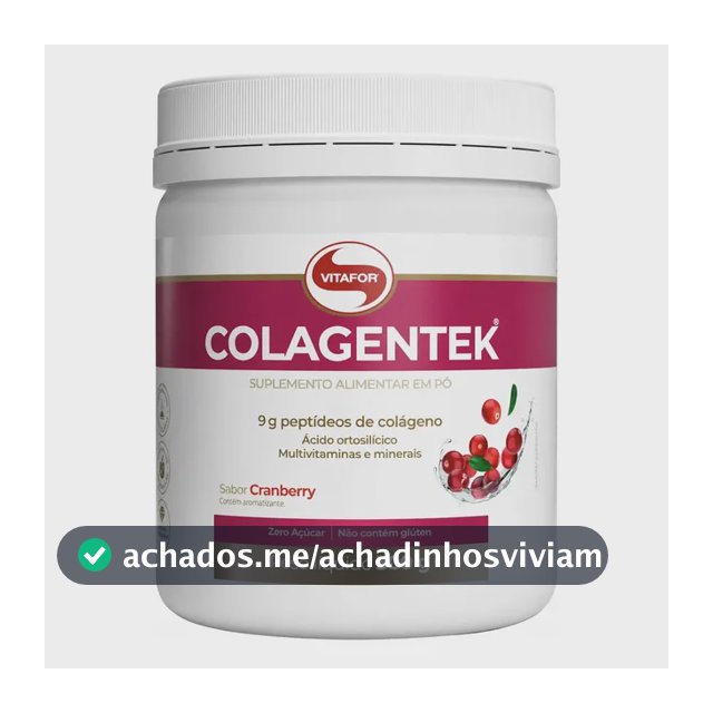 Colágeno Colagentek Vitafor 300g - Hidrolisado