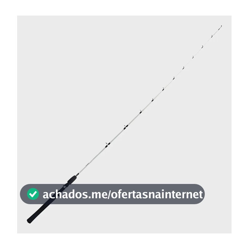 Vara Para Carretilha Lumis Reflex 1.20m - 15lbs - Inteiriça Transparente