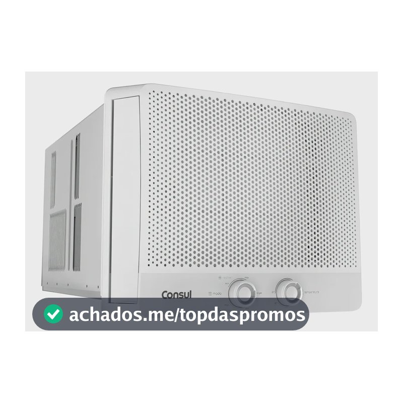 Ar Condicionado Janela Manual Consul CCB07FB 7.500 BTUs Frio Monofásico 110 v