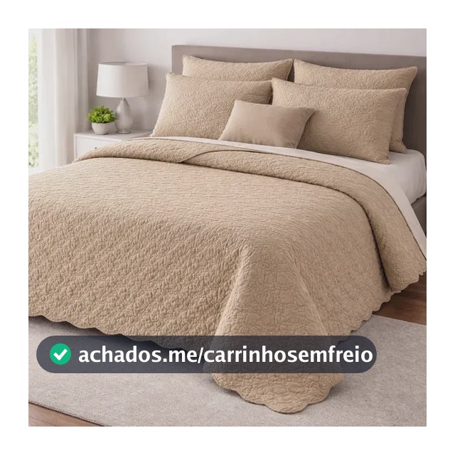 Cobre Leito Queen Matelado Dupla Face Leve Confortável Macio Cáqui Matelado