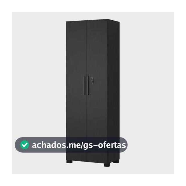 Armário Multiuso 2 Portas Com Chave Chicago Notável Móveis
