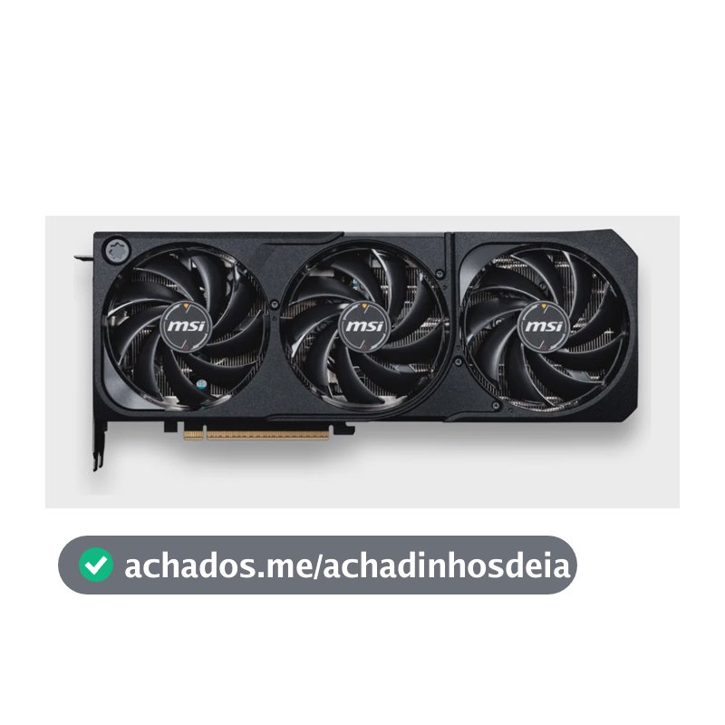 Placa De Video Nv Rtx5070ti Shadow MSI