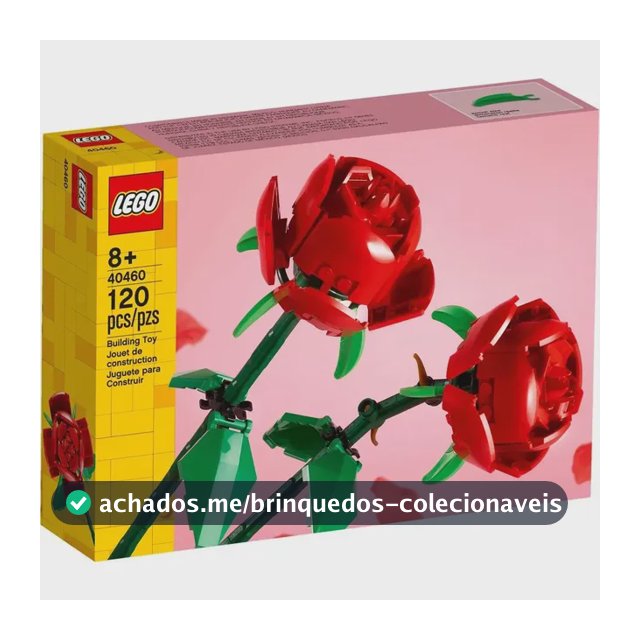 Lego Botanica Rosas 40460 De 120 Peças 120 Rosas