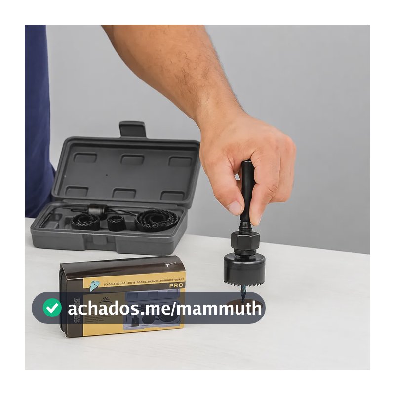 Jogo Serra Copo Aço Carbono 11 Peças Startools Com Estojo