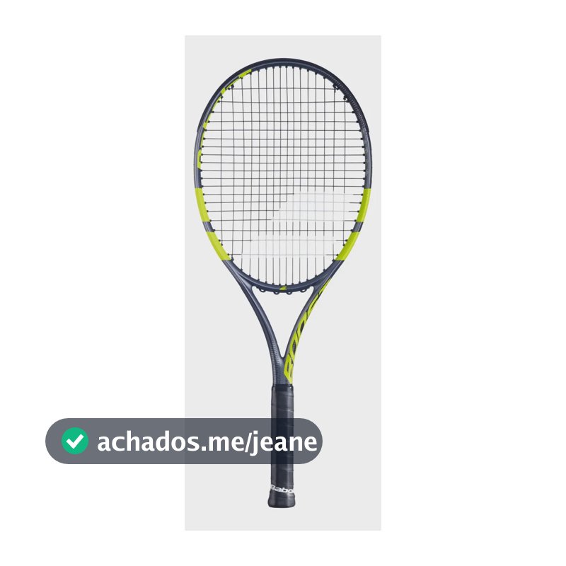 Raquete Boost Aero Strung L3 Babolat 228503 Cor:cinza/verde