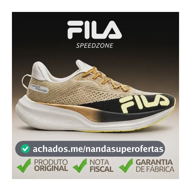 Tênis Fila Feminino Racer Speedzone Corrida Original Oferta