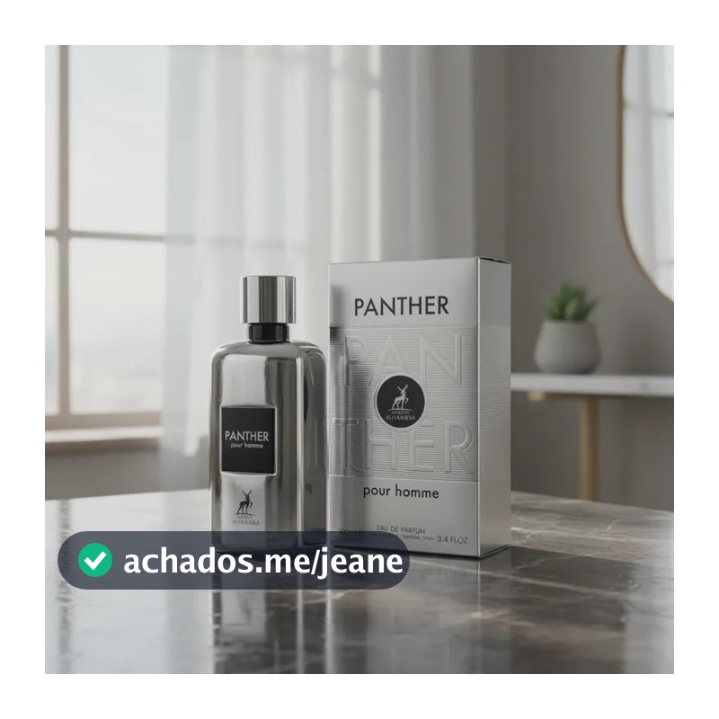 Perfume Árabe Panther Pour Homme Maison Alhambra Masculino Edp 100ml