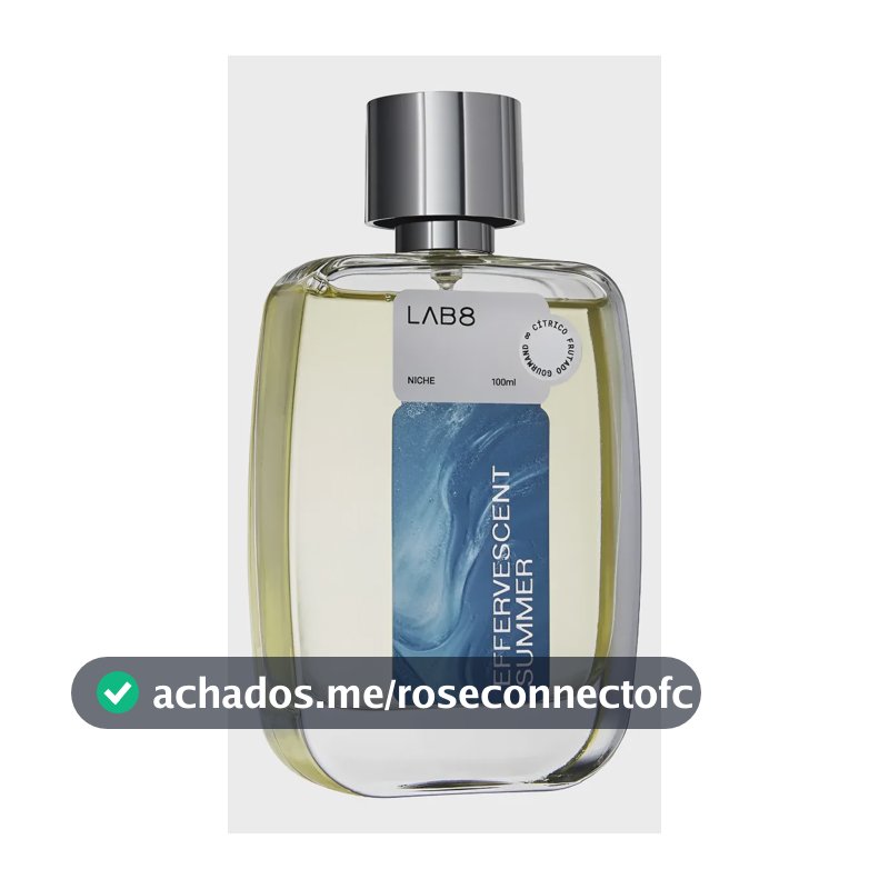 Perfume Compartilhável Summer Effervescent 100 Ml - Lab 8 Niche