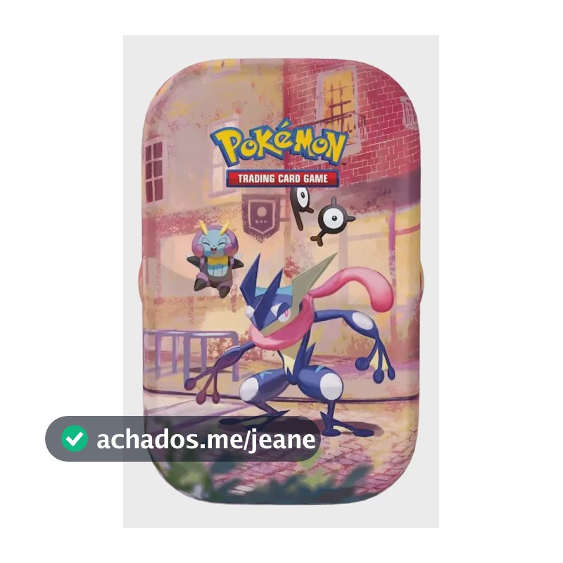 Pokémon Tcg: 30th Mini Tin - Greninja (night) - Inglês