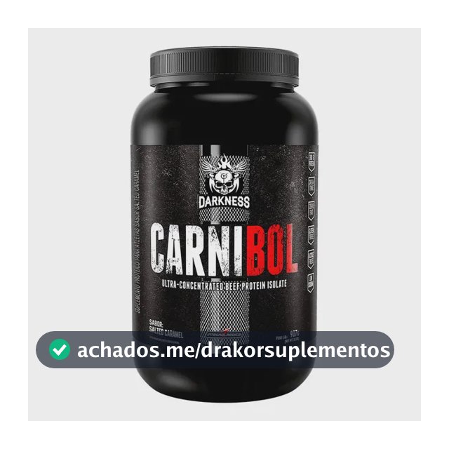Carnibol Whey 900g Sabores - Darkness / Integralmédica