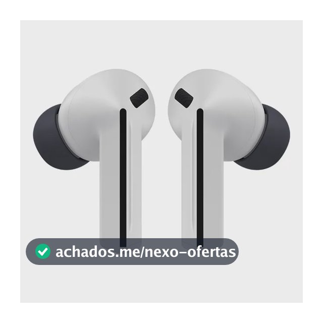 Samsung Galaxy Buds3 Fe, Fone De Ouvido Sem Fio, Cancelamento Ativo De Ruído, Galaxy Ai Cinza