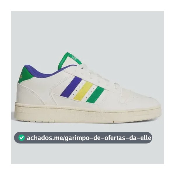 Tênis Masculino Break Start adidas Owhite/green/crewht Lisa 40 Br
