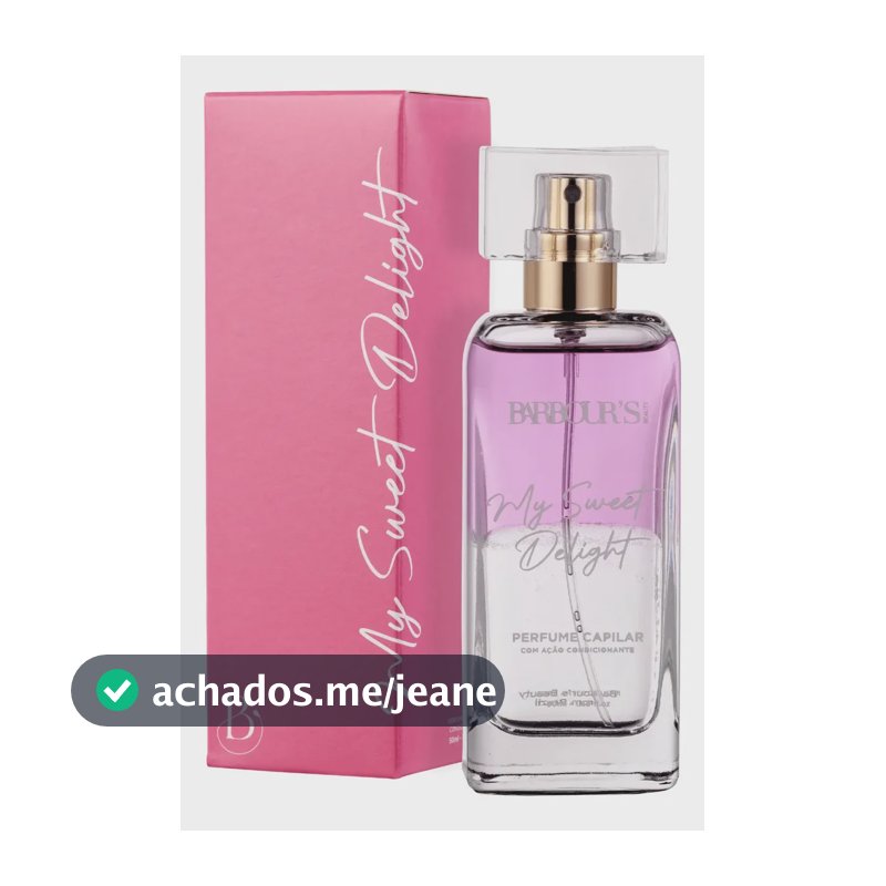 Perfume para Cabelo Feminino Barbour's Delina Delight 50ml