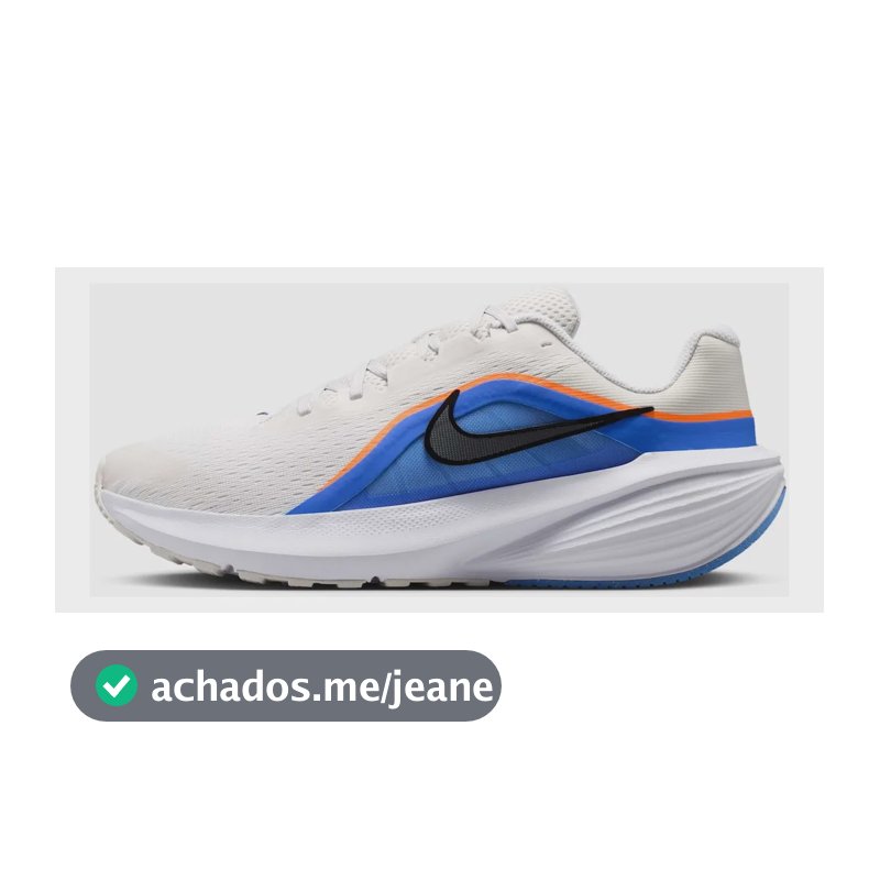 Tênis Nike Downshifter 14 Masculino Branco/azul Escuro 42 Br
