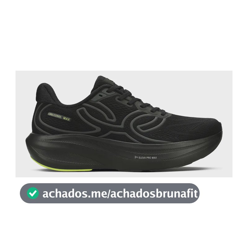 Tênis Olympikus Corre Max Preto 40 Br