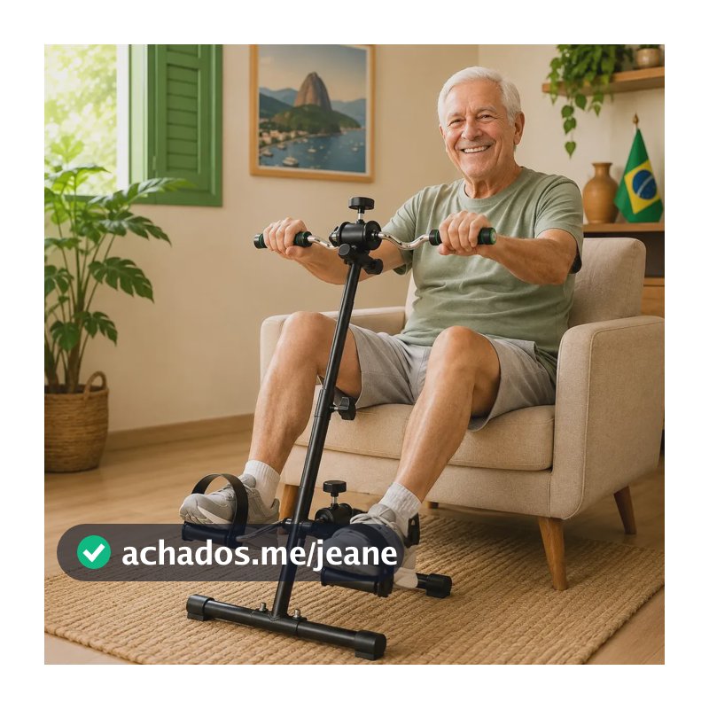 Mini Bicicleta Ergométrica Portátil Fisioterapia Pedalinho