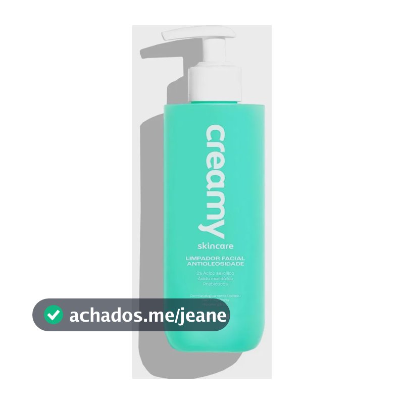 Creamy Skincare Limpador Facial Antioleosidade 300ml
