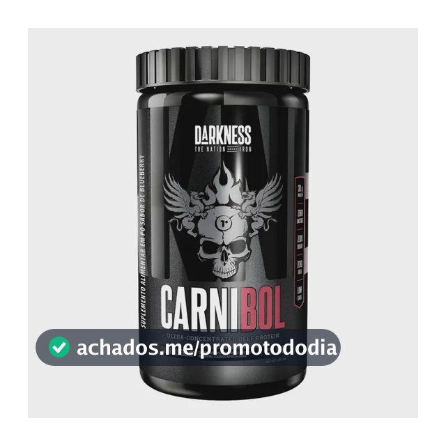 Carnibol Blueberry 900g - Darkness Proteina Isolada Da Carne Blueberry