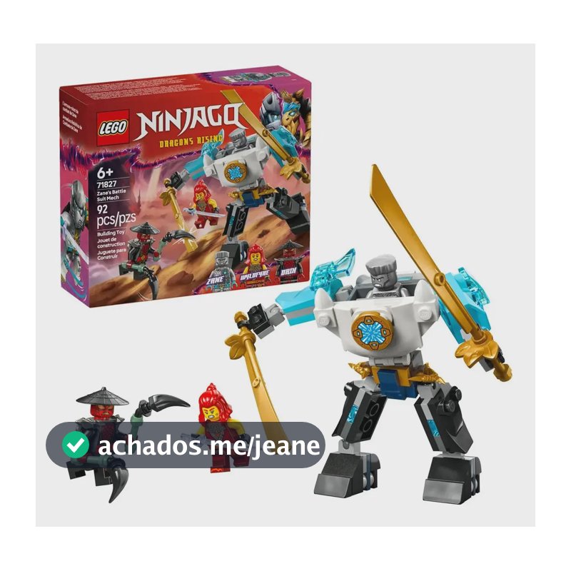 Lego® Ninjago® Traje De Meca De Batalha Do Zane 71827