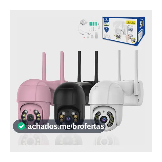Câmera De Segurança Wifi 360° Full Hd Ip67 Yousee Visão Colo