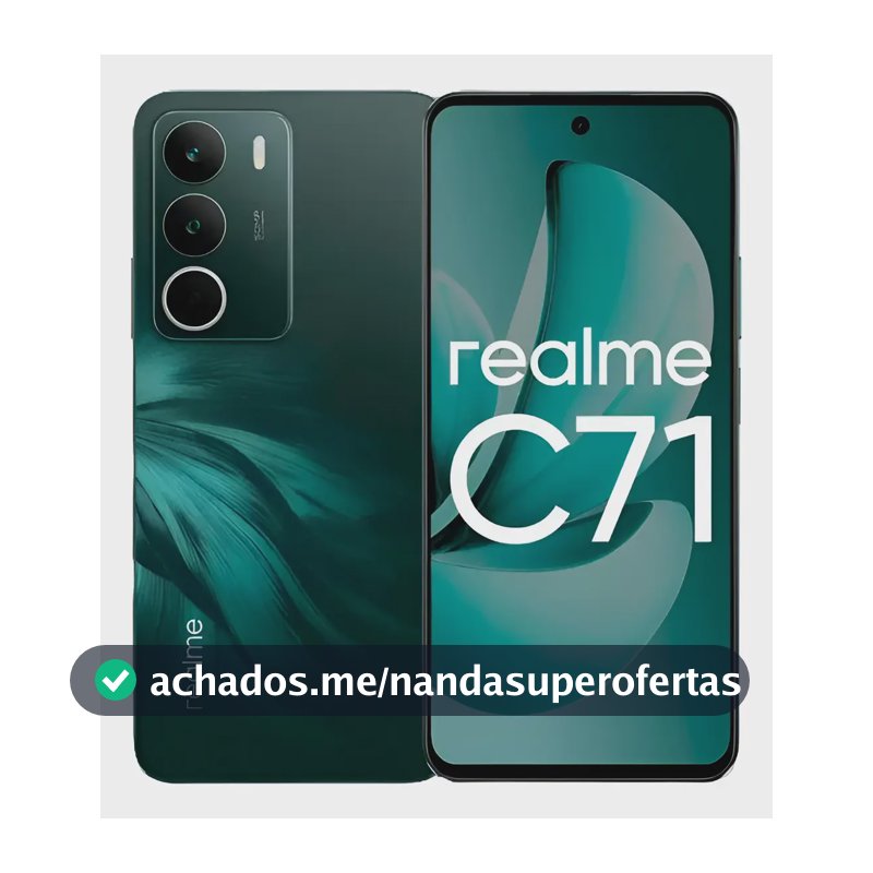 Realme C71 4/128 Verde-escuro.