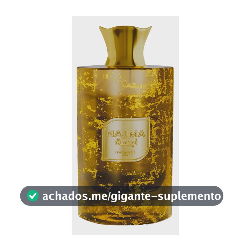 Perfume Árabe Mawwal Najma 100ml Eau De Parfum Unissex Original