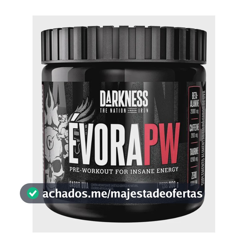 Pré Treino Évora Pw Darkness Uva 300g Integralmédica