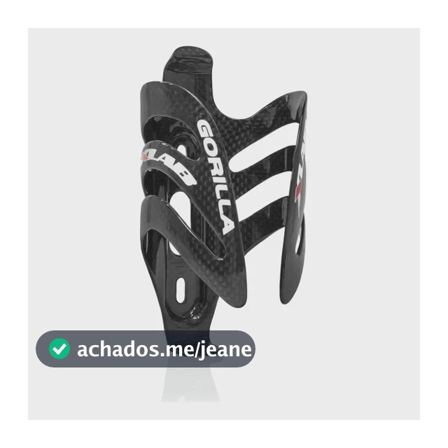 Gaiola De Garrafa Xlab Gorilla Carbon 38g Para Hidratação Tr