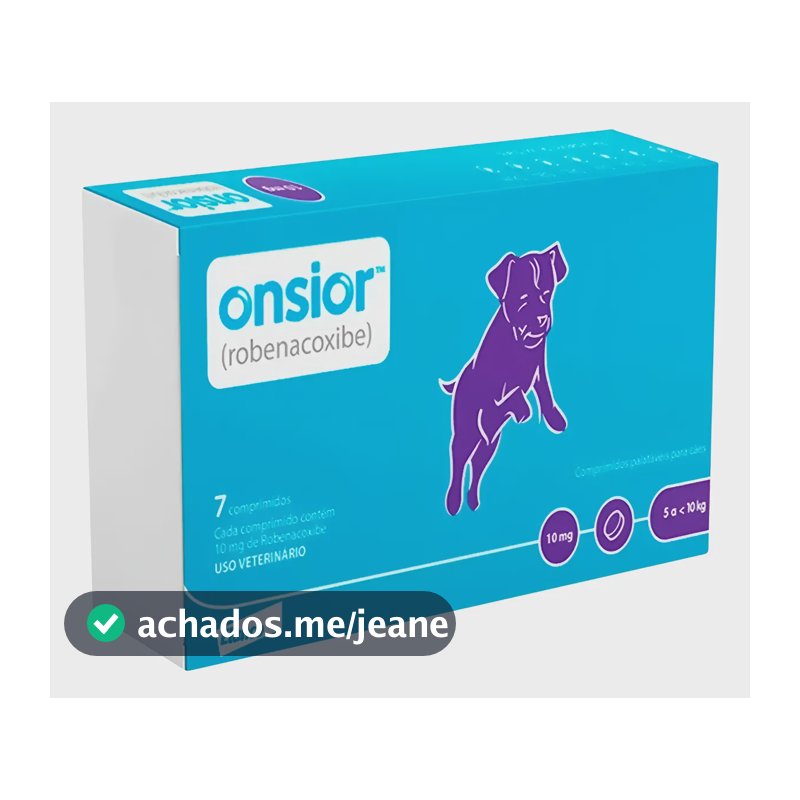 Onsior Elanco Anti-inflamatório Para Cães 5-10 Kg 10 Mg