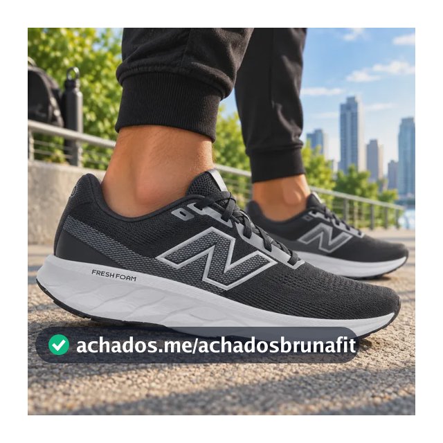 Tênis Masculino New Balance 520v9 Esportivo Fresh Foam Run