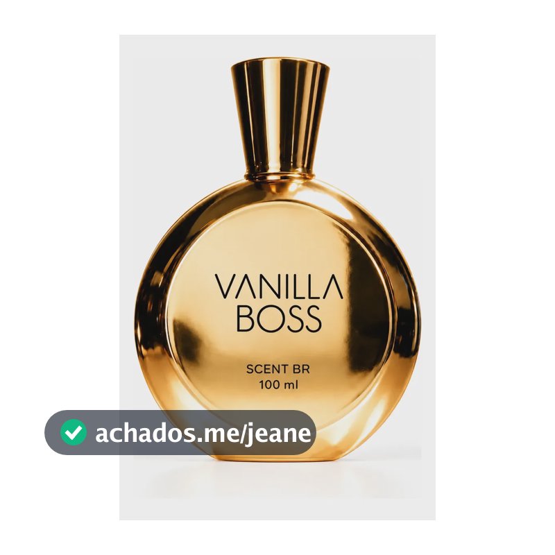 Perfume Scent.br Vanilla Boss Eau De Parfum 100ml