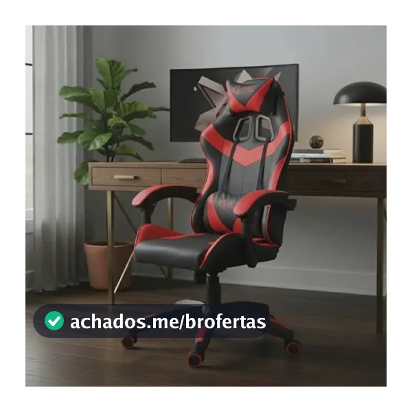 Cadeira de Escritório Gamer Giant Innovation Ergonômica com Apoio de Braços Ajustável