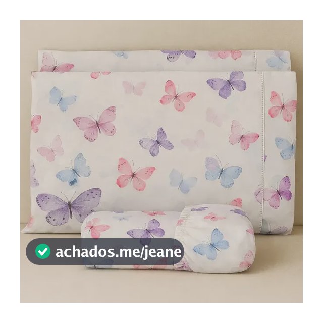Jogo De Lençol Queen C/ Elastico Estampado Algodão 3 Peças