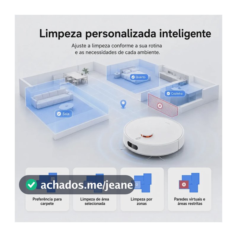 Aspirador Robô Branco Xiaomi S40c Branco