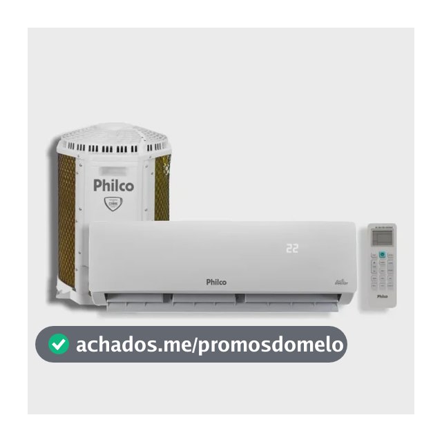 Ar Condicionado Inverter Philco 9000 Btus Frio 220v Pac9ft Branco 220v