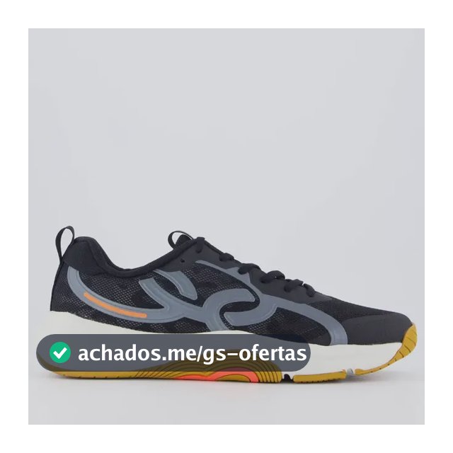 Tênis Olympikus Treino Preto E Chumbo