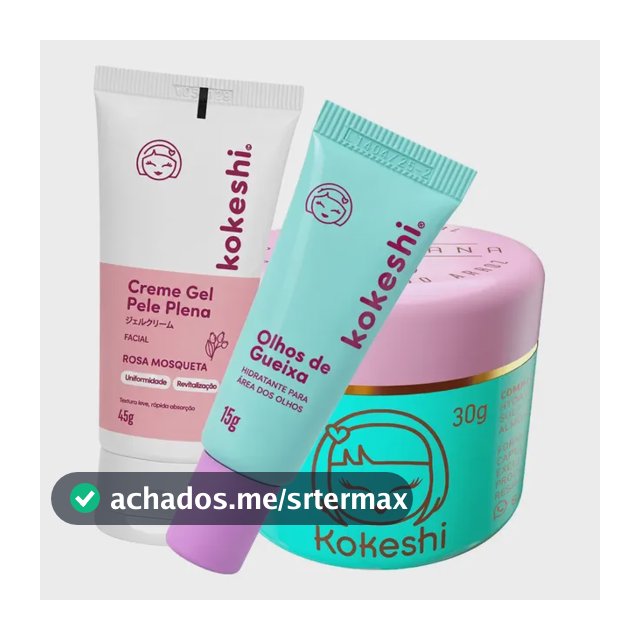 Kit Kokeshi Pele De Porcelana + Olhos De Gueixa + Pele Plena