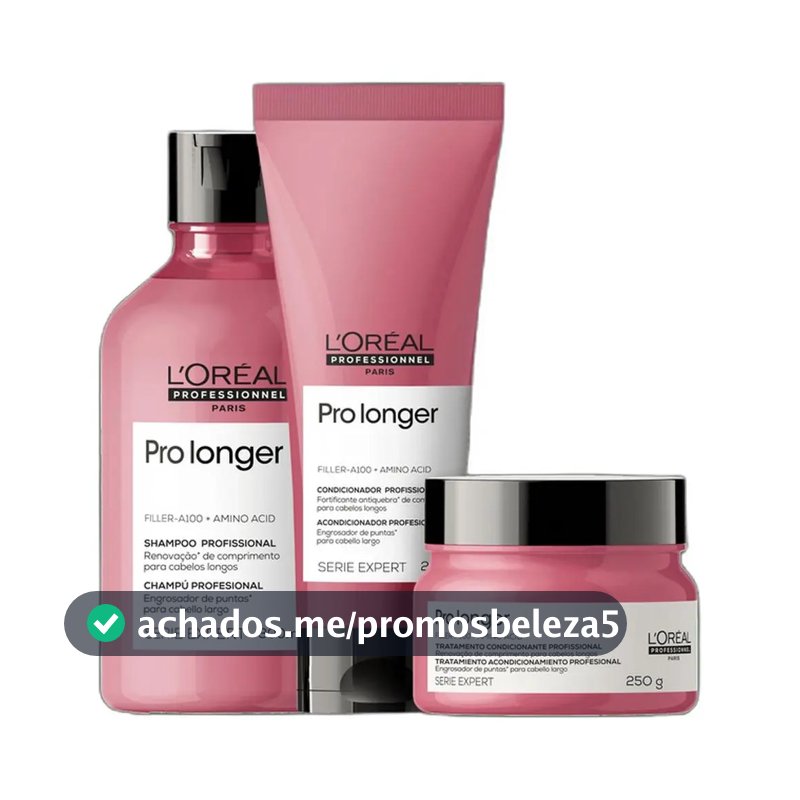 Kit L'oréal Serie Expert Pro Longer Trio (3 Prod) Única