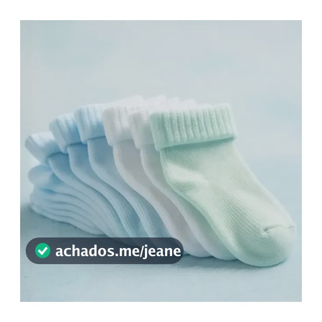 Kit 6 Pares De Meias Recém Nascido Enxoval Bebê Rn Infantil