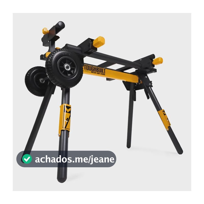 Suporte Móvel Para Serra De Bancada Esquadria Toughbuilt