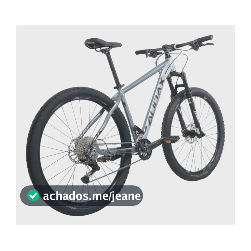 Bicicleta Mountain Bike Audax ADX 200 Aro 29 Deore 20v Alumínio Titânio