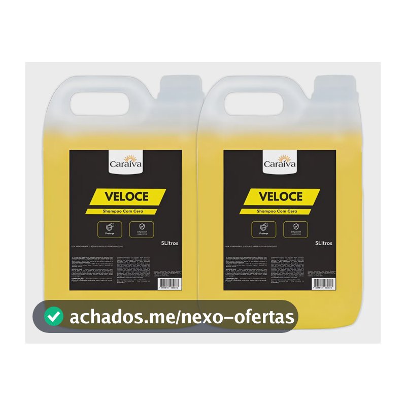 Shampoo Neutro Lava Autos Com Cera Automotivo Concentrado 5l