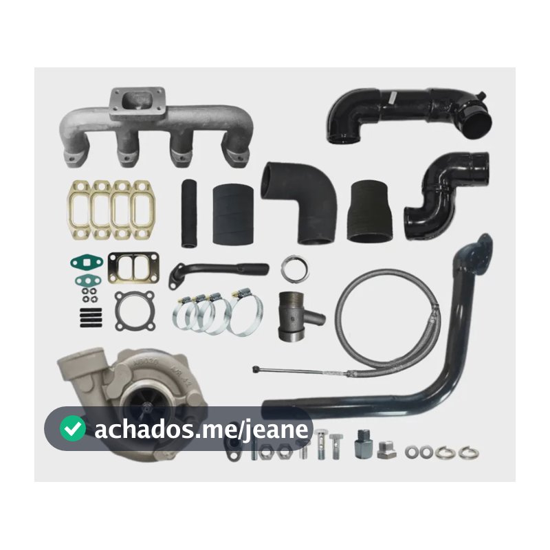 Kit Turbo F1000 F4000 Mwm D229 Apos 92 Turbina Apl240