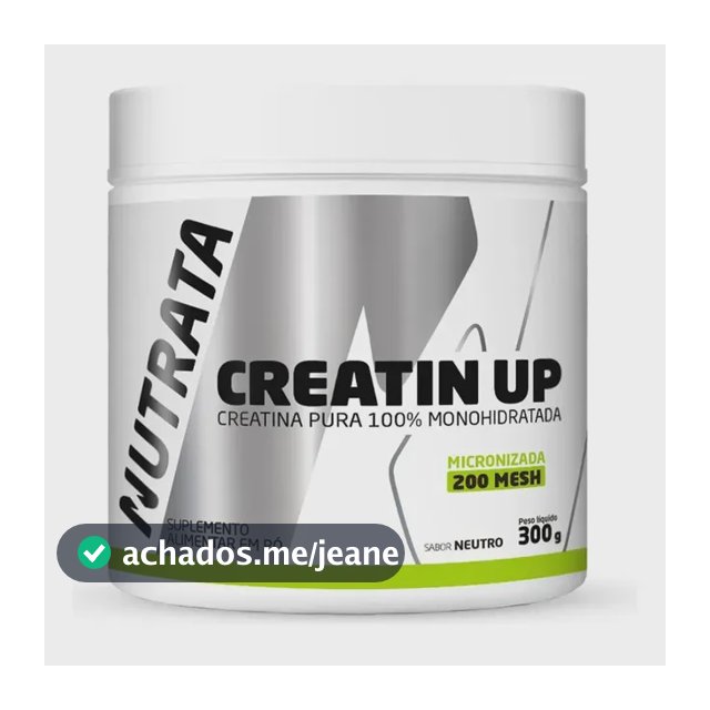Creatina Nutrata Premium Creatin Up - 300g Em Pó Sem Sabor X 300g